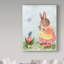 « rose lapin lapin », art sur toile-31977455