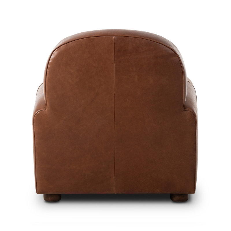 Draper Upholstered Chair, Dulane Mahogany