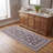 Selwyn Traditional Overdyed Solid Gray Ivory Beige Machine Washable Non-Slip Low Pile Indoor Outdoor Pet Friendly Living Room Bedroom Dining Room Entryway Hallway Office Area Rug-232951435