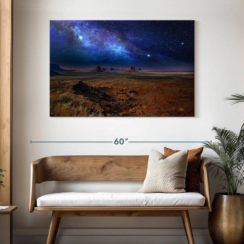 Alvord Starlit Monument Valley, 32" H x 48" W