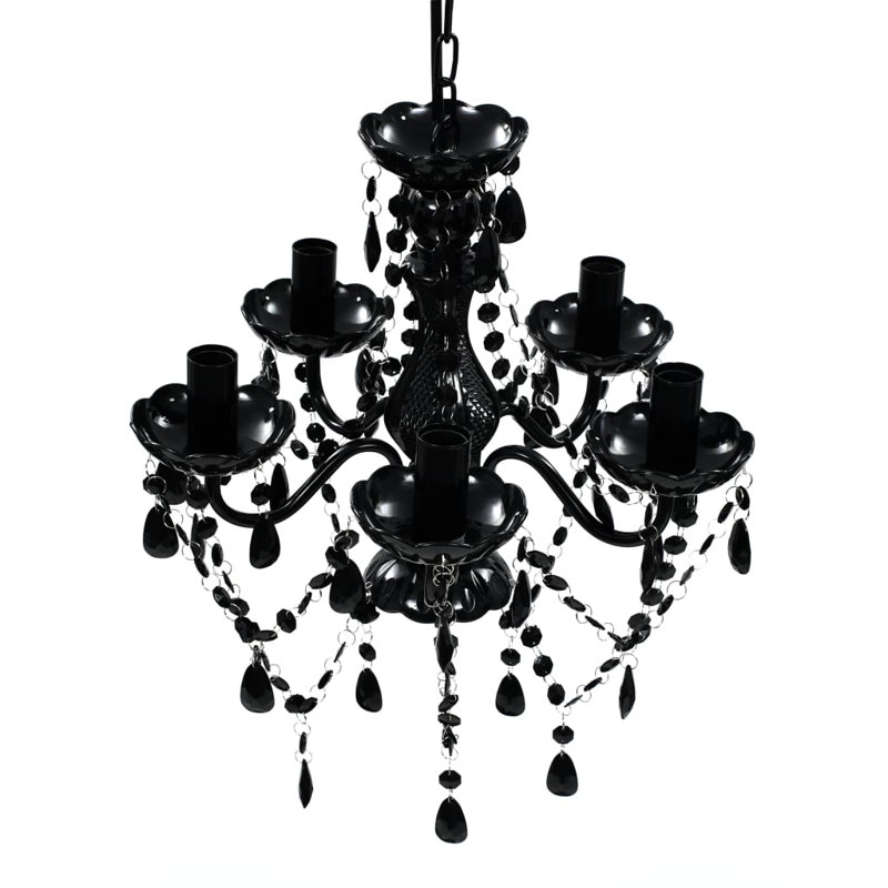 Crystal Light 5 Bulbs, Black