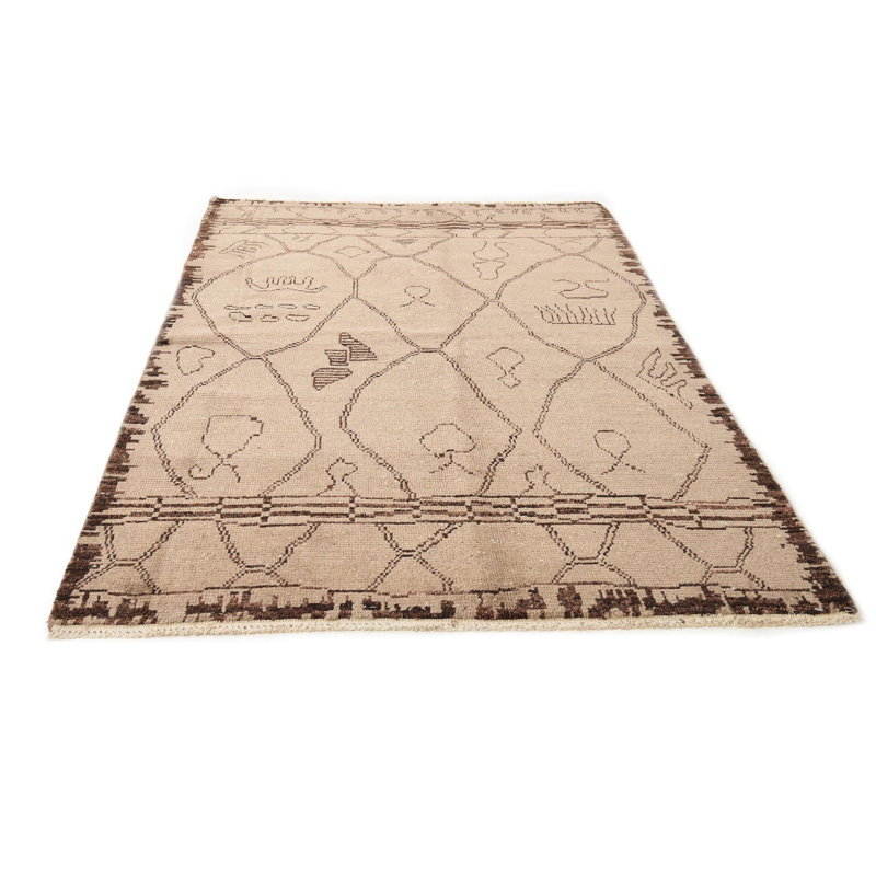 Tapis brun Odea