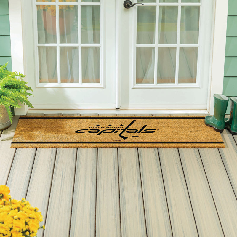 Très grand tapis couleur coco Washington Capitals, 60 po x 24 po