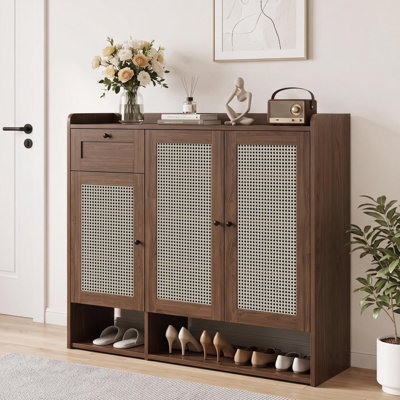 Armoire de rangement à chaussures Boho