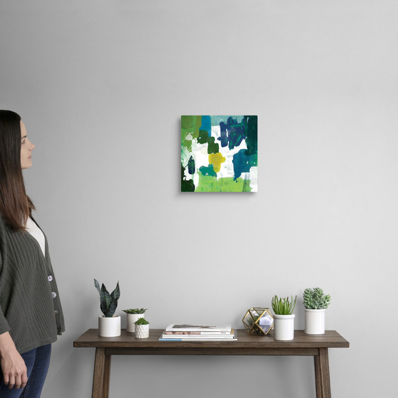 Block Paint I, reproduction d’art sur toile, Toile tendue, H 12 po x l 12 po x P 1,25 po