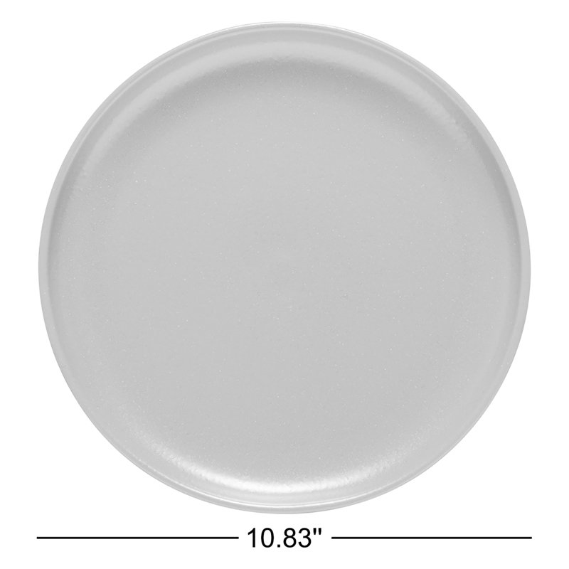 Assiette plate Casafina Pacifica, Noir