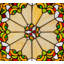 Middleton Medallion Stained Glass Window