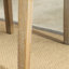 Chaise de salle à manger en bois massif Habit, 2, gris - chaises modernes avec revêtement doux et capitonnage élégant de 2 pièces