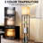 Elneda 63'' LED Column Floor Lamp