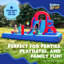 Jeu gonflable 16,1 pi x 23 pi