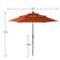 Bavan Square 4 - Person 37" Long Dining Set with Cushions and Umbrella