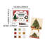 Décorations de Noël, ensemble de décoration de Noël en verre de mer-2095560121