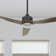 52" Lynton 3 Blade Indoor Outdoor LED Ceiling Fan with Remote and Color Change Light Kit Included