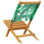 Solid Wood Folding Chair Set