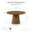 Table basse Astromeritis avec piédestal en forme de cône-1631631488-1631631490