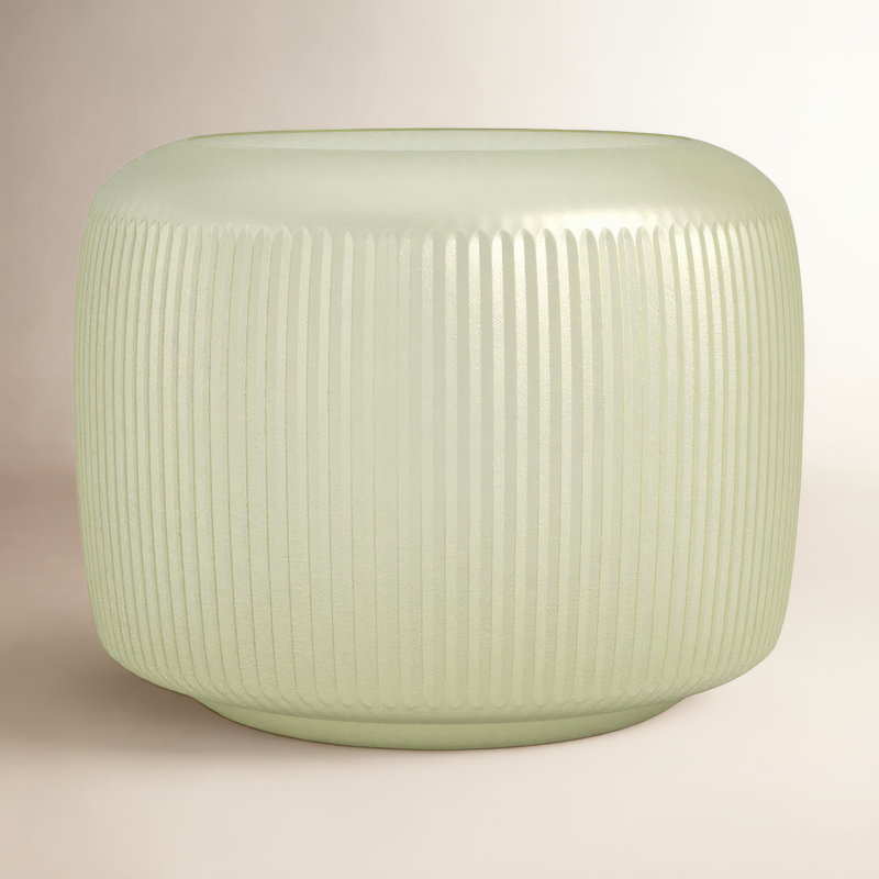 Sorrel Glass Table Vase, 7.25" H x 9.5" W x 9.5" D