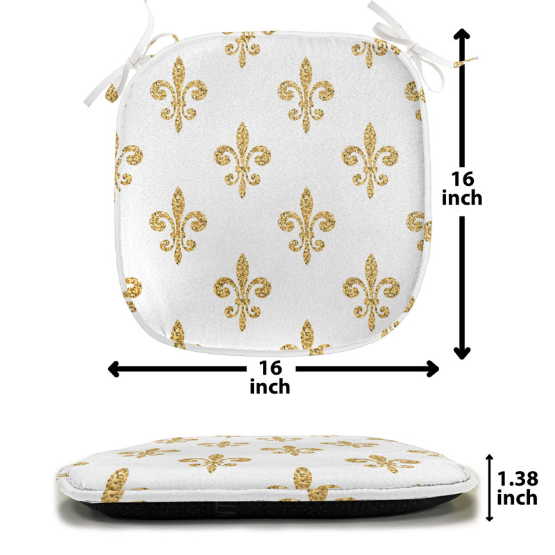 Outdoor 16'' Dining Chair Seat Cushion