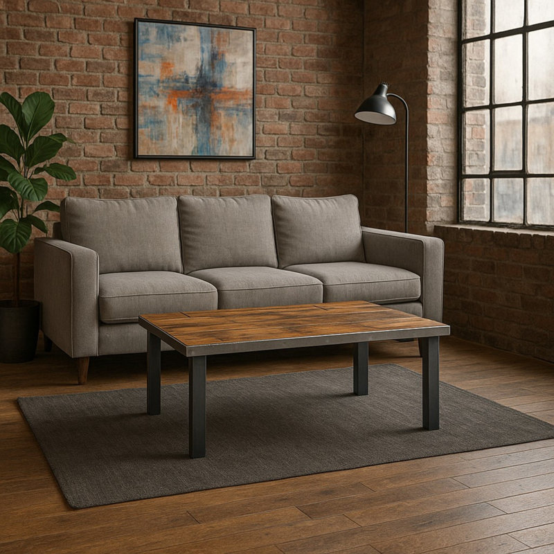 Table basse The Reclaimed Roots, H 16,5 po x l 30 po x P 30 po