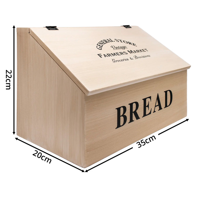 Deracy Wood Food Storage Container