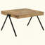 Table basse rectangulaire en bois de manguier massif naturel
