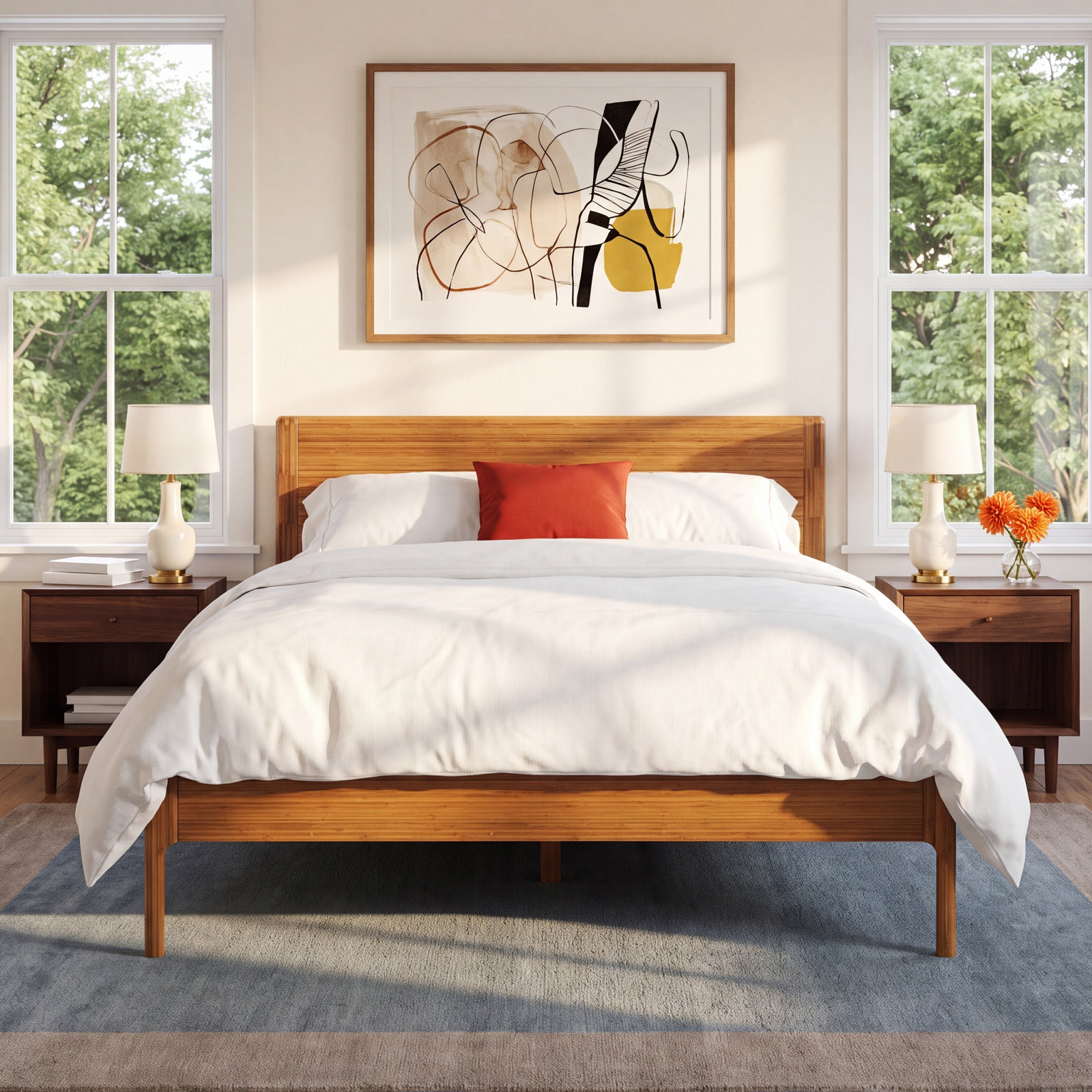Benicio Platform Bed, King
