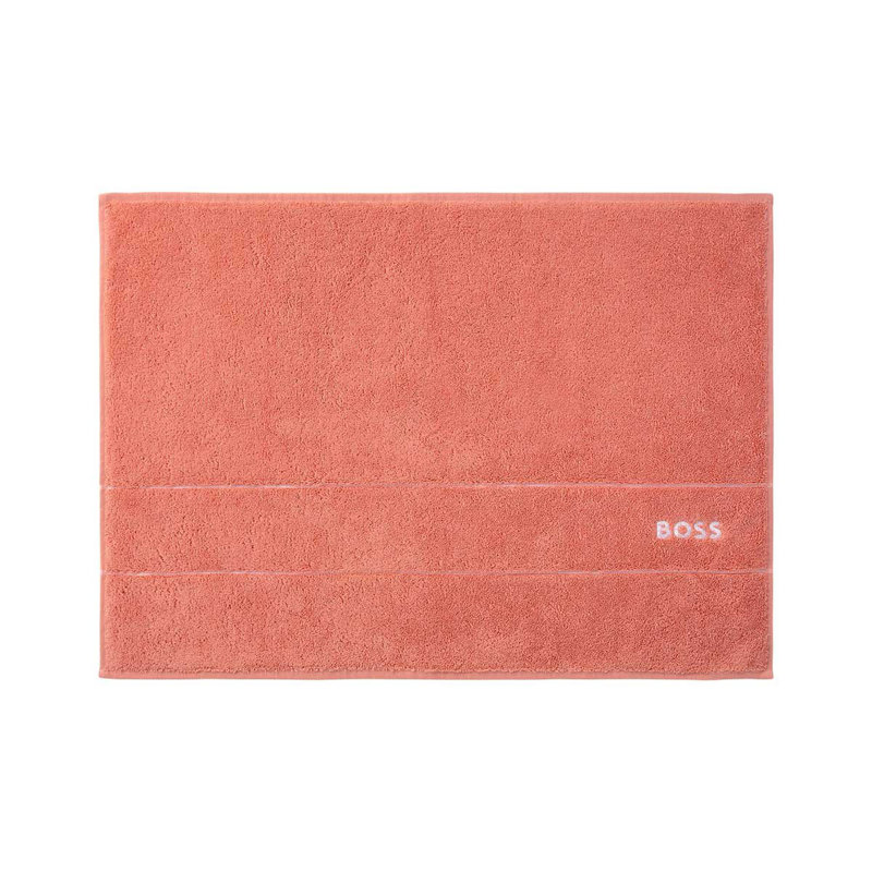 Sorbet Cotton Bath Mat with Embroidered Logo