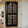 8-Tier Shoe Cabinet with Doors and Led Lights