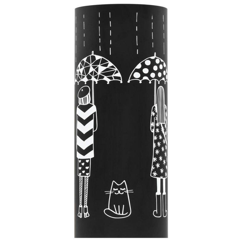 Tristan Freestanding Umbrella Stand, Black