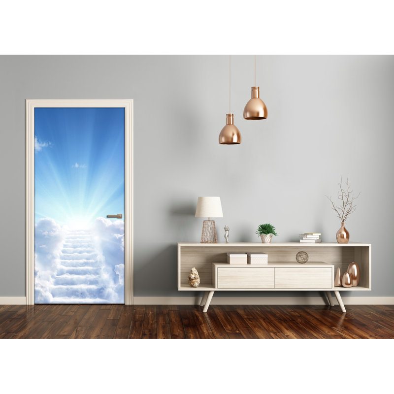 Stairway To Heaven Door Decal