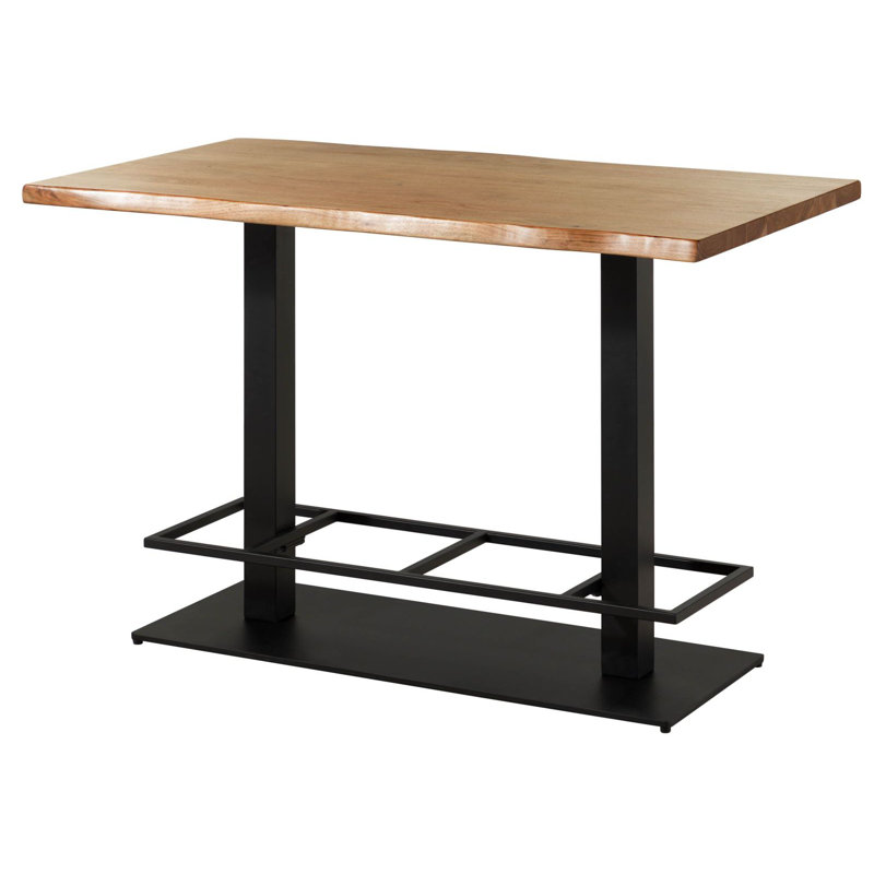 140 cm Acacia Rectangular Wood Top Dining Table