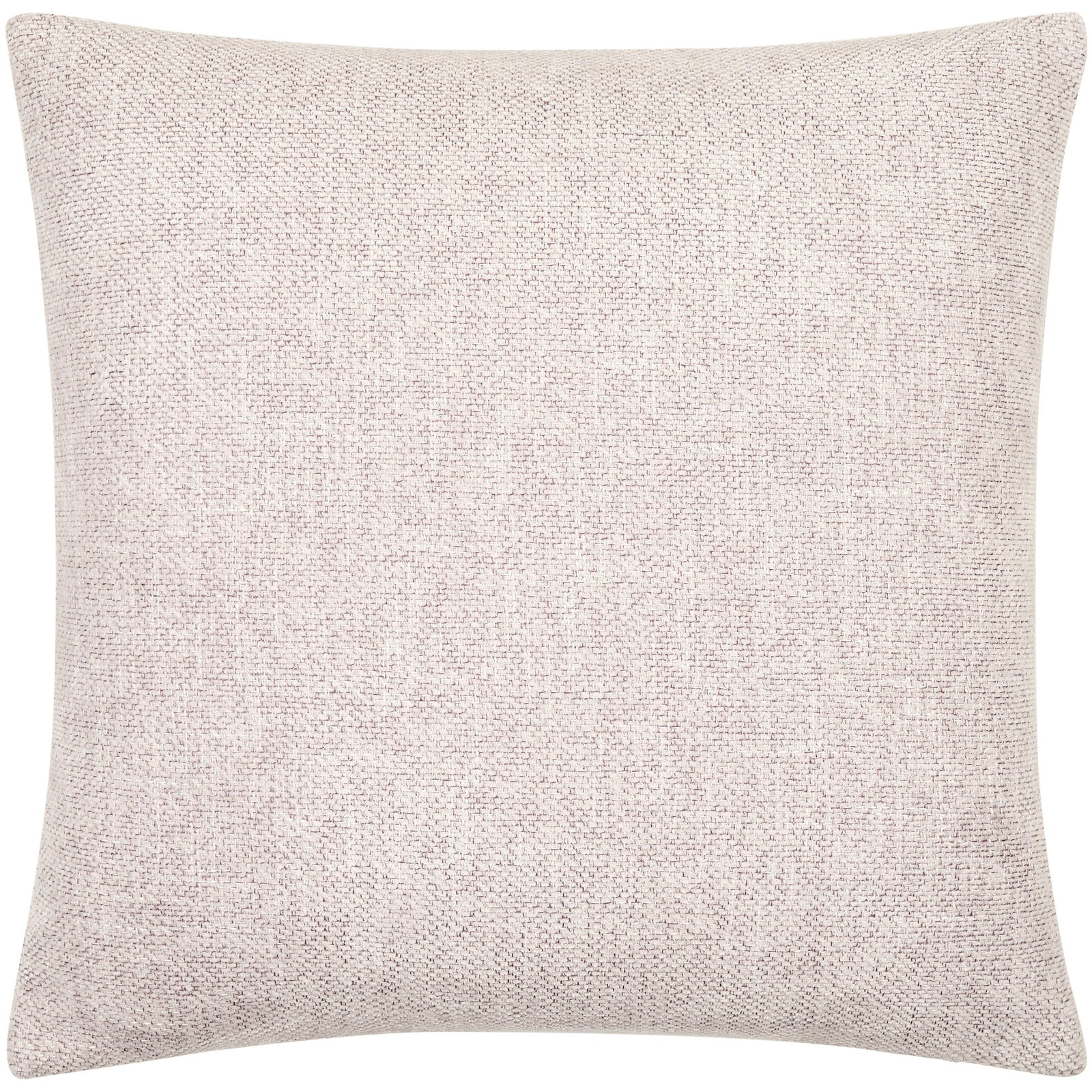 Kamaili Pillow Cover, 22"H x 22"W, Pillow Cover Only - No Insert, Ivory