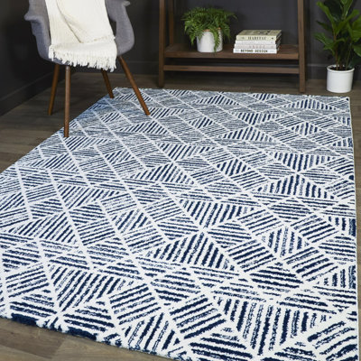 Drumboe Performance Geometric Indoor Rug