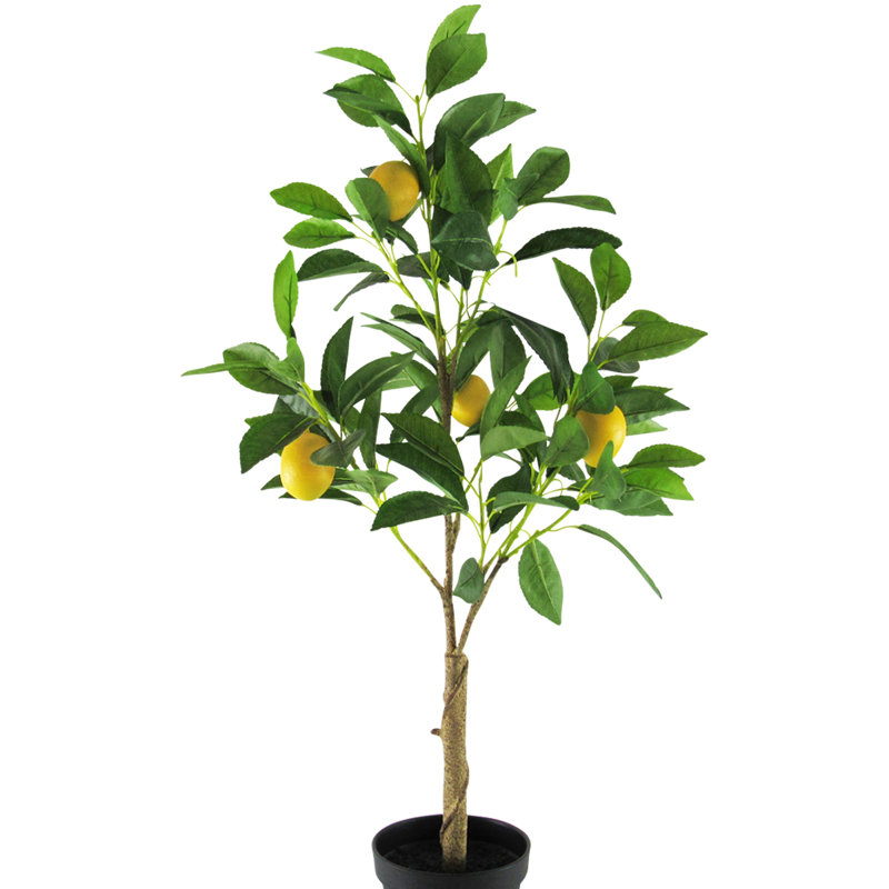 30" Artificial Lemon Tree in Pot