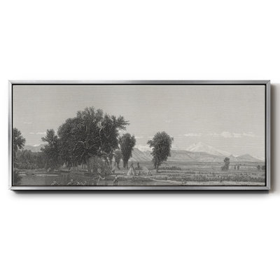 The Rocky Mountains- Framed Canvas