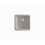 Iron/Tones 21 In. Top-/Undermount Single-Bowl Bar Sink