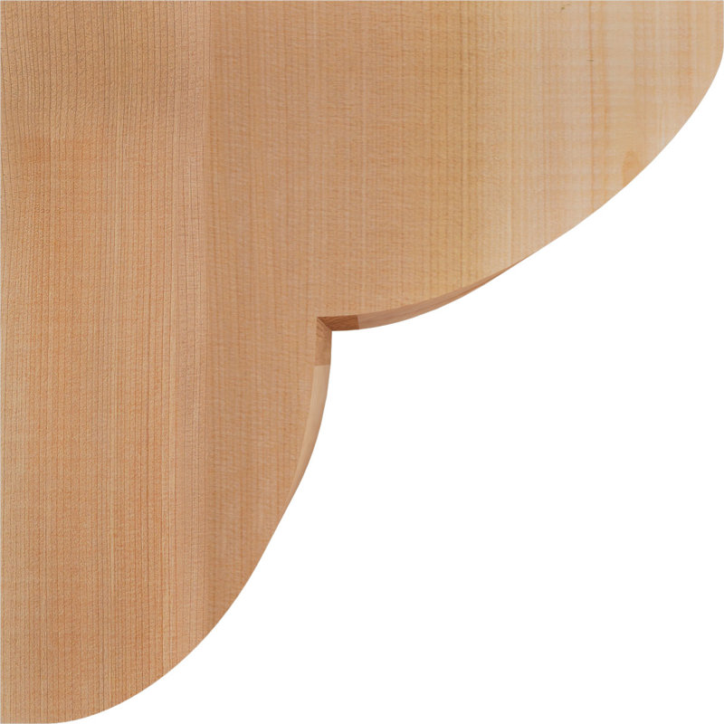 Crestline Corbel, 12" H x 5.5" W x 12" D, Smooth, Western Red Cedar