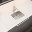 EA-BCDFBBB41479-C Drop-In Single Bowl Kitchen Sink