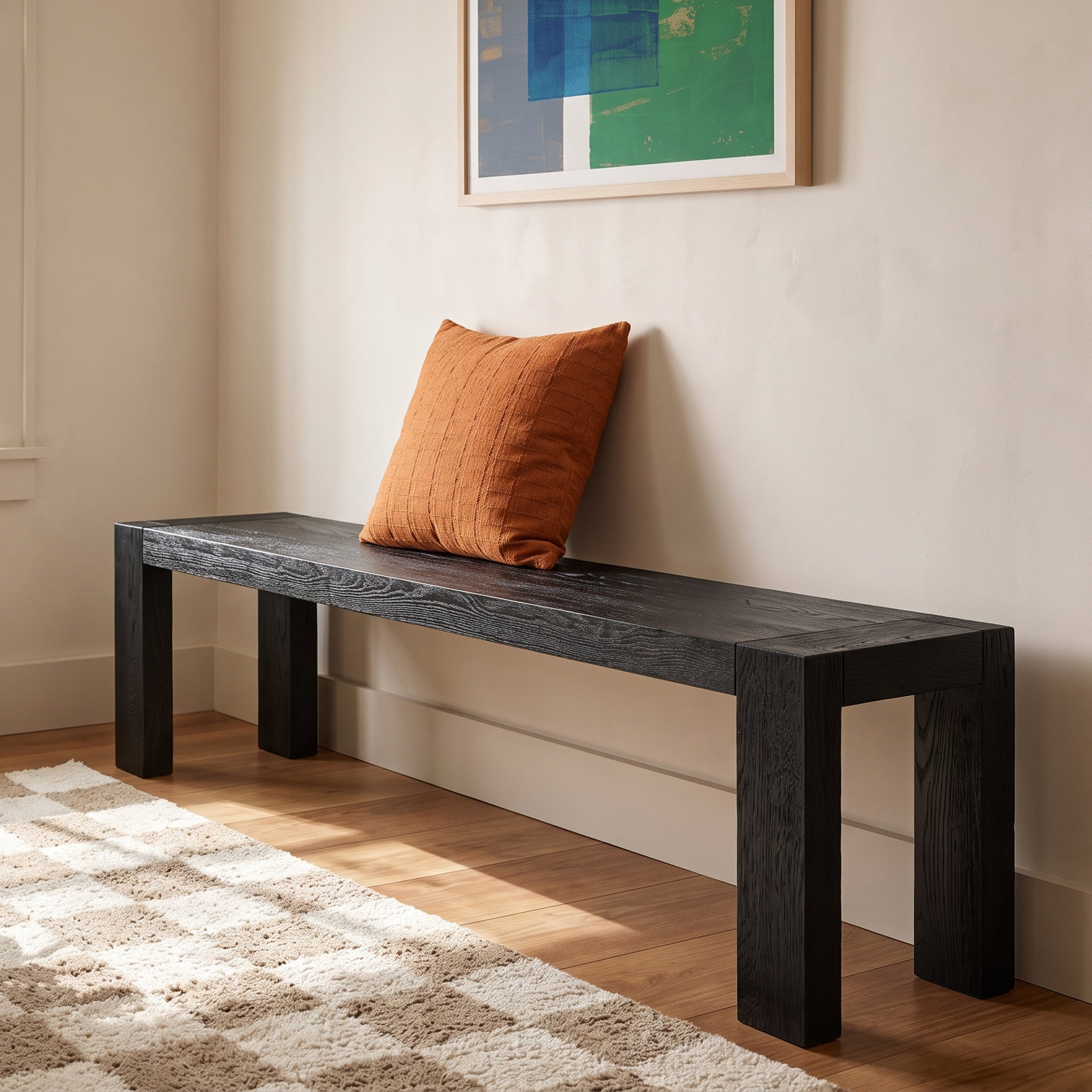 Block Bench, Black