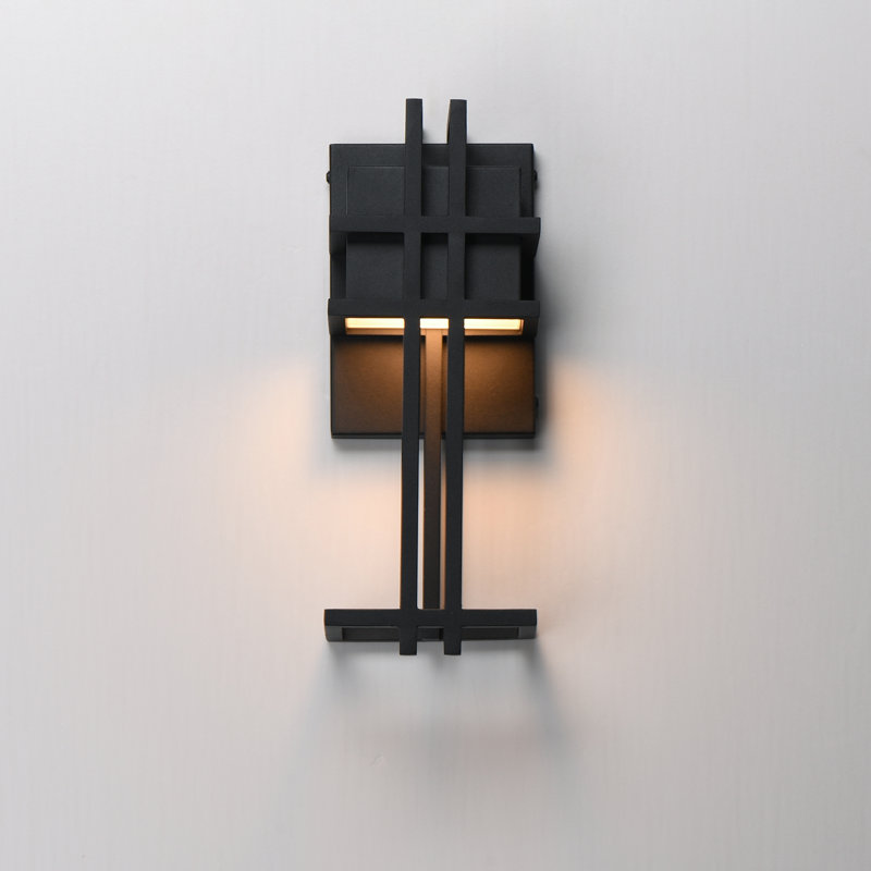 Prairie-Wall Sconce, 13" H x 5" W x 4" D