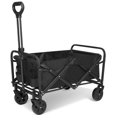 Festival Trolley on Wheels Heavy Duty Wagon Cart for Camping Beach Garden Shopping