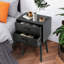 Table de chevet 2 tiroirs Basharat-1735309608