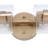 Riitta Dimmable Bathroom Vanity Light with Seeded Glass-1946840324