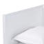 Lit de jour simple en bois blanc avec bords festonnés Baxton Studio Roni