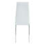 Chaises de salle à manger modernes grises, ensemble de 6. Siège en PU, structure en métal argenté. Hauteur ergonomique de 52 cm. Pieds antidérapants. Montage facile. Convient à différents styles d'intérieur. Matériau de la chaise : [à compléter]. Pieds : [à compléter]. Installation rapide. Style d'ameublement.