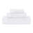 Olender Certified Egyptian Cotton Medium Weight Textured Soft Absorbent Solid 3 Piece Assorted Bathroom Towel Set-2105076378