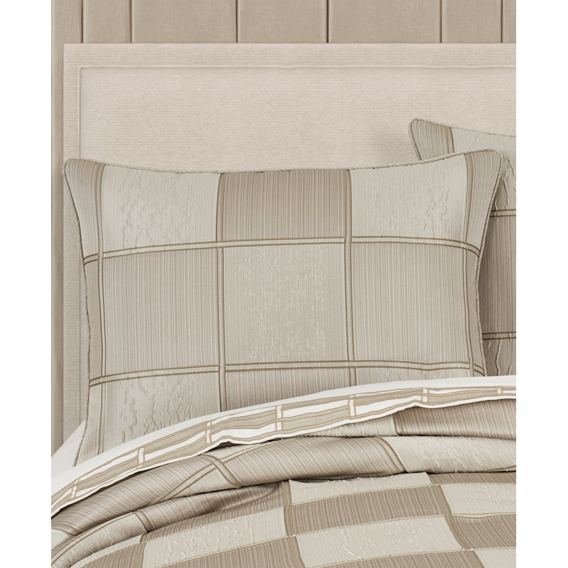 Brando Queen 4Pc. Comforter Set, Charcoal, Queen Comforter + 2 Standard Shams