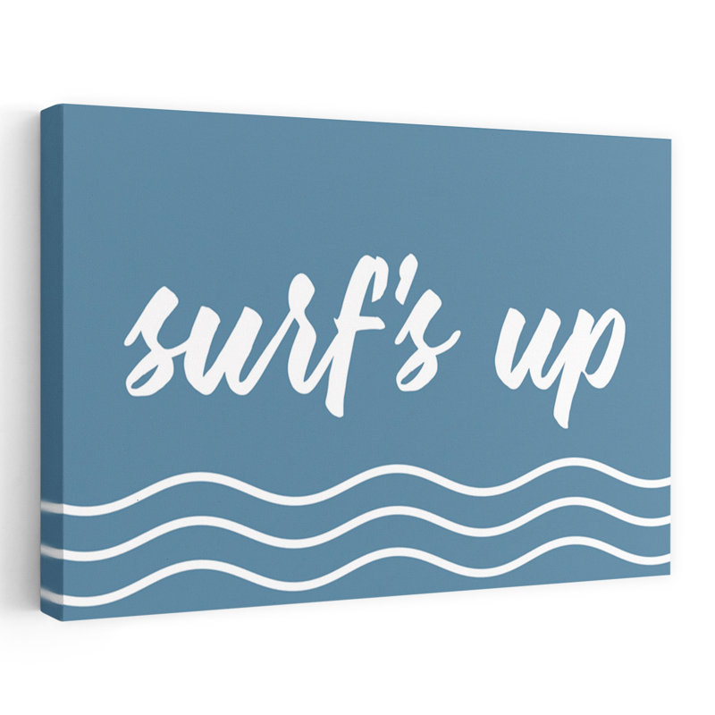 Surf's Up, art côtier abstrait, H 24 po x l 36 po
