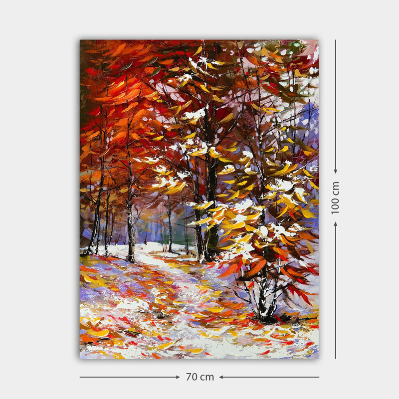 Peinture sur toile tendue