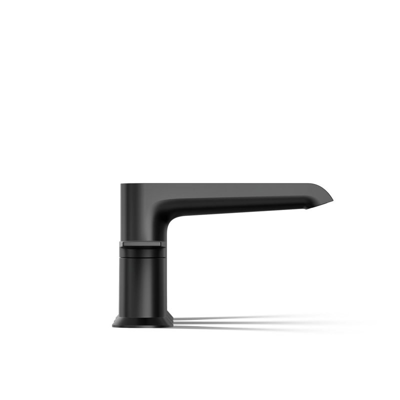 Hint Two-Handle Deck-Mount Bath Faucet Trim, Matte Black