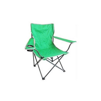Four Seasons Self-Enclosing Quad Portable Camping Chair, Assorted Colors (Pack of 1)